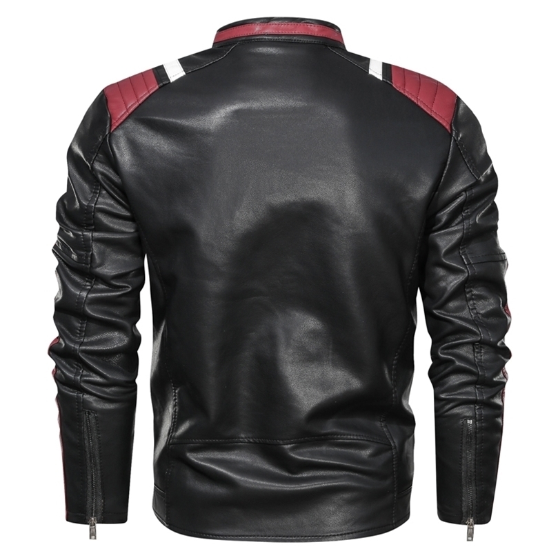 Autumn Winter Leather Jacket Men PU jacket Coats Street Slim Fit Bomber Jacket Casual Men's fleece warm coat drop 201127, Dark blue mg9013
Autumn Winter Leather Jacket Men PU jacket Coats Street Slim Fit Bomber Jacket Casual Men's fleece warm coat drop 201127, Dark blue mg9013
