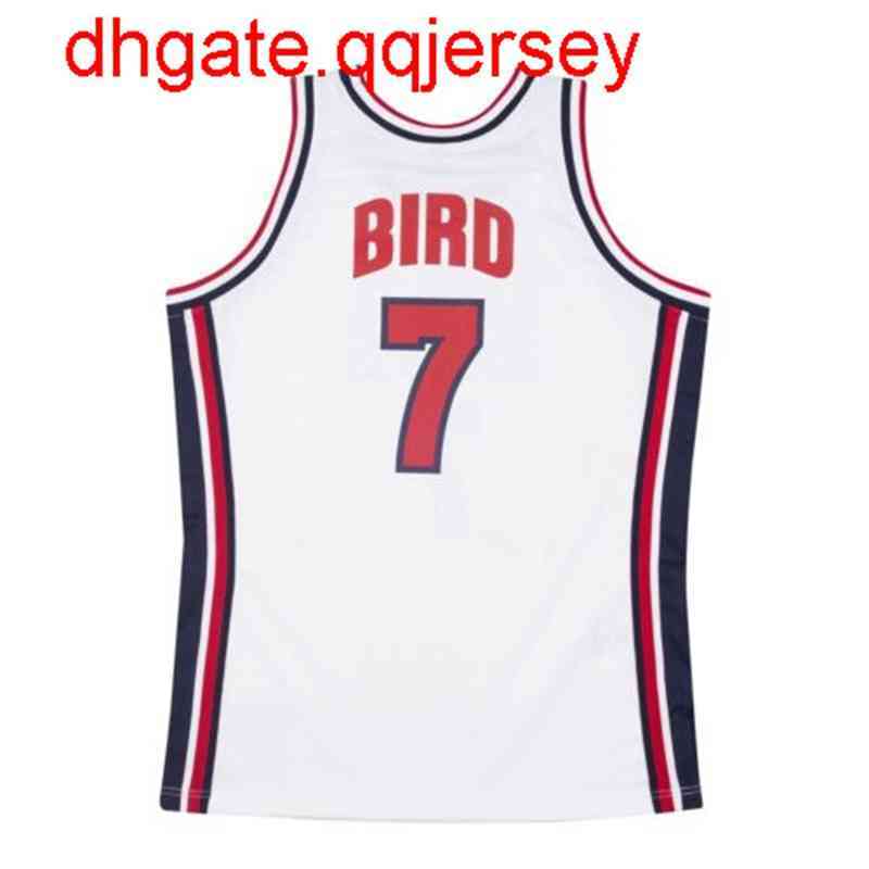 High End Usa Basketball Larry Bird Mitchell & Ness White 1992 Dream Team Top Jersey Throwbacks Vest Stitched Basketball Jerseys
High End Usa Basketball Larry Bird Mitchell & Ness White 1992 Dream Team Top Jersey Throwbacks Vest Stitched Basketball Jerseys