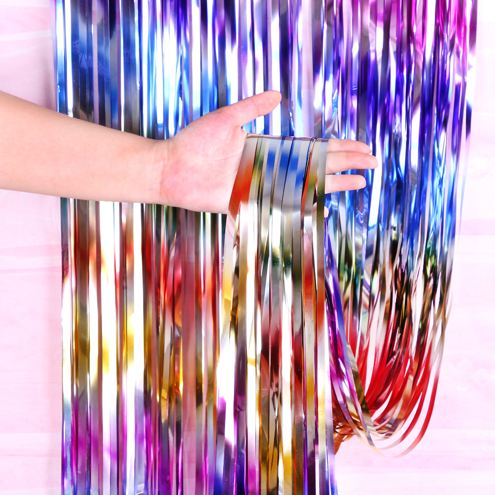 New Arrival 2-3M Party Wedding Backdrop Decoration Rainbow Curtain Backdrop Fringe Tinsel Foil Curtains Birthday Party Decoratio, As described
New Arrival 2-3M Party Wedding Backdrop Decoration Rainbow Curtain Backdrop Fringe Tinsel Foil Curtains Birthday Party Decoratio, As described