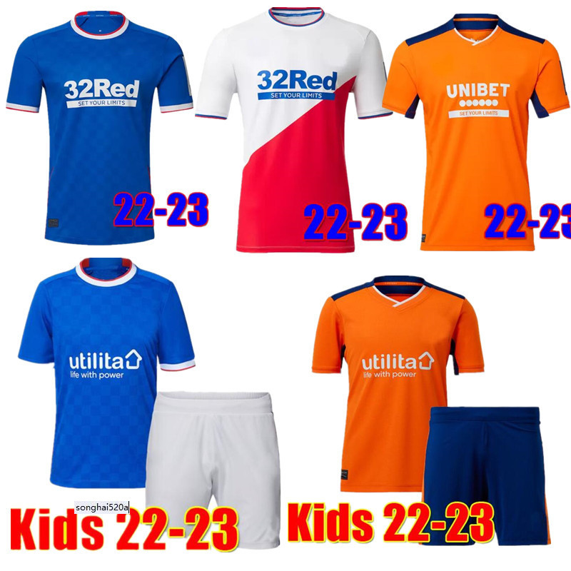 22 23 Glasgow Rangers Soccer Jersey home blue Kit 2022 2023 third orange away white top 150th Anniversary Legendary Commemorative football, Green
22 23 Glasgow Rangers Soccer Jersey home blue Kit 2022 2023 third orange away white top 150th Anniversary Legendary Commemorative football, Green