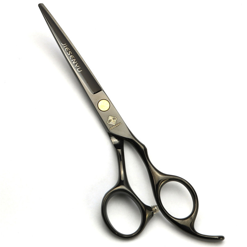 Japanese scissors 6 inch gold blind hole screw comb set hairdressing professional 220317