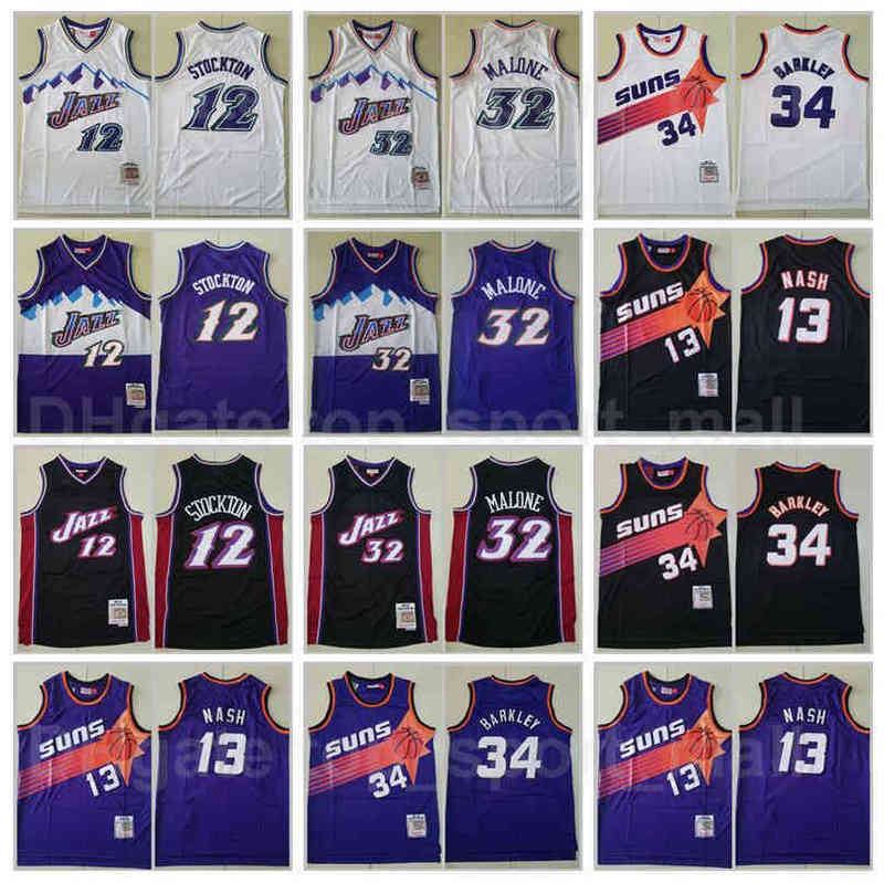 Mitchell & Ness Basketball John Stockton Jersey 12 Karl Malone 32 Steve Nash 13 Charles Barkley 34 Color Purple White Black Vintage Stitched, 32 purple
Mitchell & Ness Basketball John Stockton Jersey 12 Karl Malone 32 Steve Nash 13 Charles Barkley 34 Color Purple White Black Vintage Stitched, 32 purple