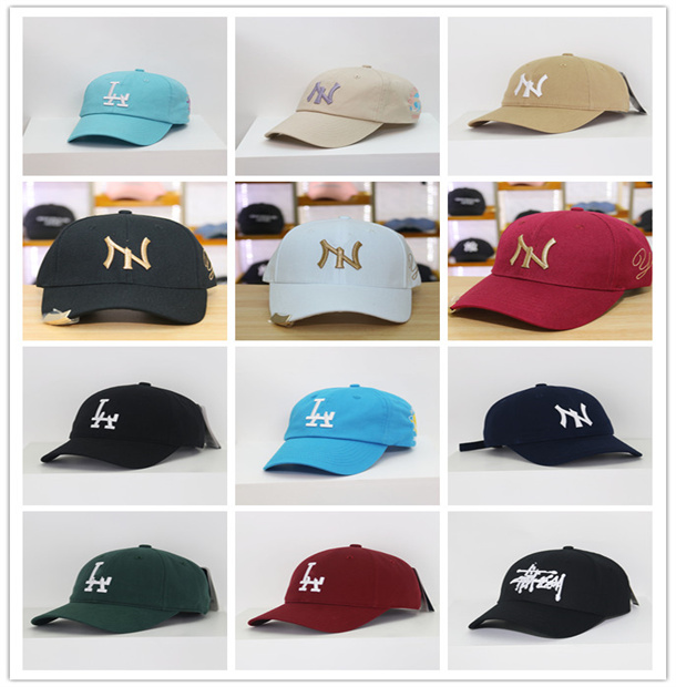 

2022 unisex fashion cotton baseball cap snapback hat for men women sun hat bone gorras ny embroidery spring cap wholesale H5 superior quality Embroidered hat