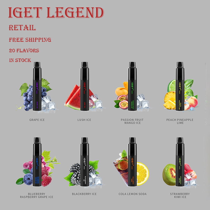 Original IGET LEGEND Disposable Pod Device Kit E-cigarettes 4000 Puffs 12ml Prefilled Cartridge Battery Vape Stick .Retail from two
Original IGET LEGEND Disposable Pod Device Kit E-cigarettes 4000 Puffs 12ml Prefilled Cartridge Battery Vape Stick .Retail from two