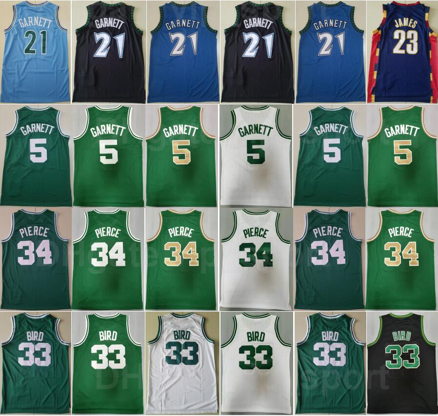 Vintage Mitchell Ness Basketball Larry Bird Retro''nba''Jersey 33 Kevin Garnett 21 LeBron James 23 Paul Pierce 34 Team Color Green White Black, 5 green
Vintage Mitchell Ness Basketball Larry Bird Retro''nba''Jersey 33 Kevin Garnett 21 LeBron James 23 Paul Pierce 34 Team Color Green White Black, 5 green