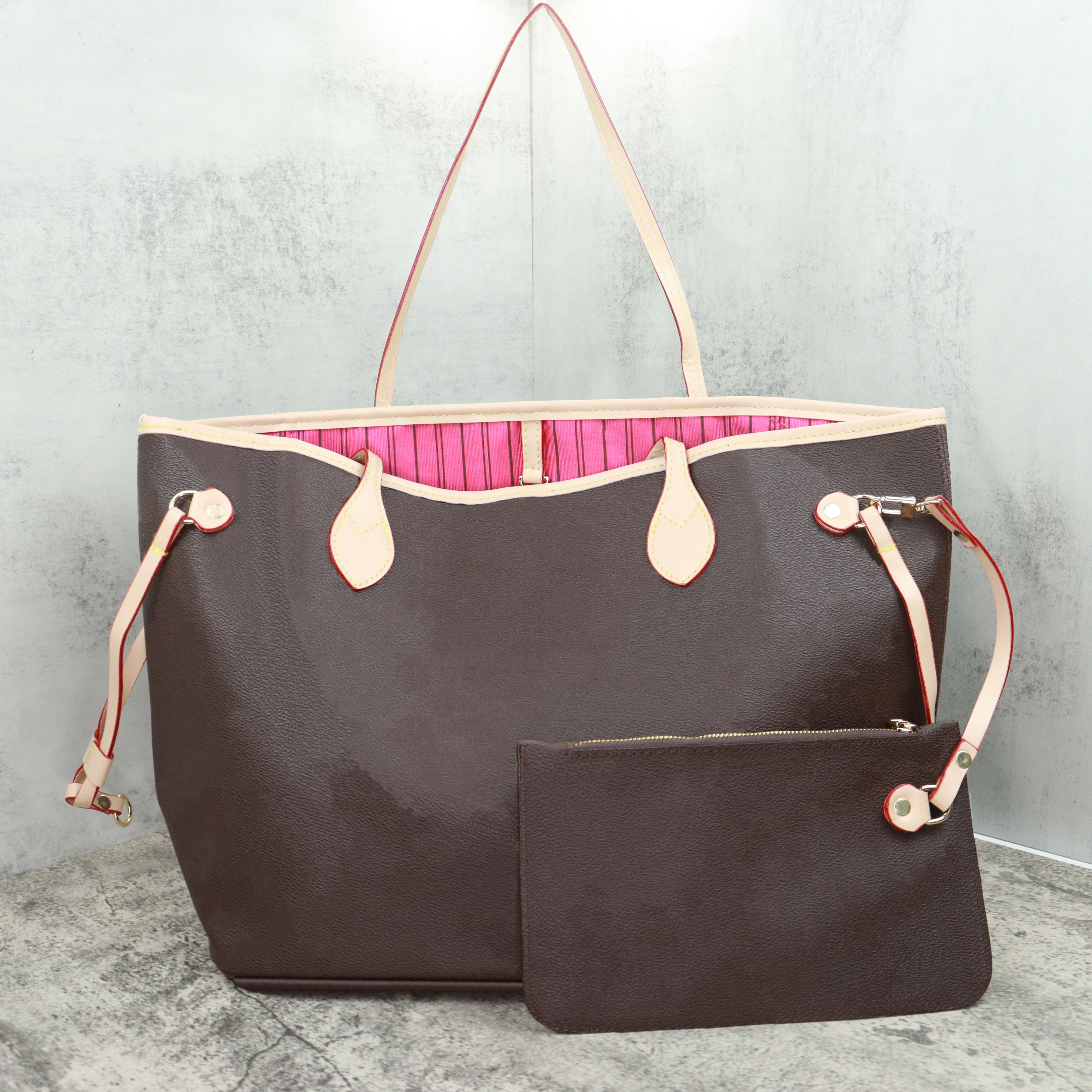 Women Designer Handbag Shoulder Bag Shopping bags Totes Classic Brown purse date code serial number checker tote grid flower 05, #0
Women Designer Handbag Shoulder Bag Shopping bags Totes Classic Brown purse date code serial number checker tote grid flower 05, #0