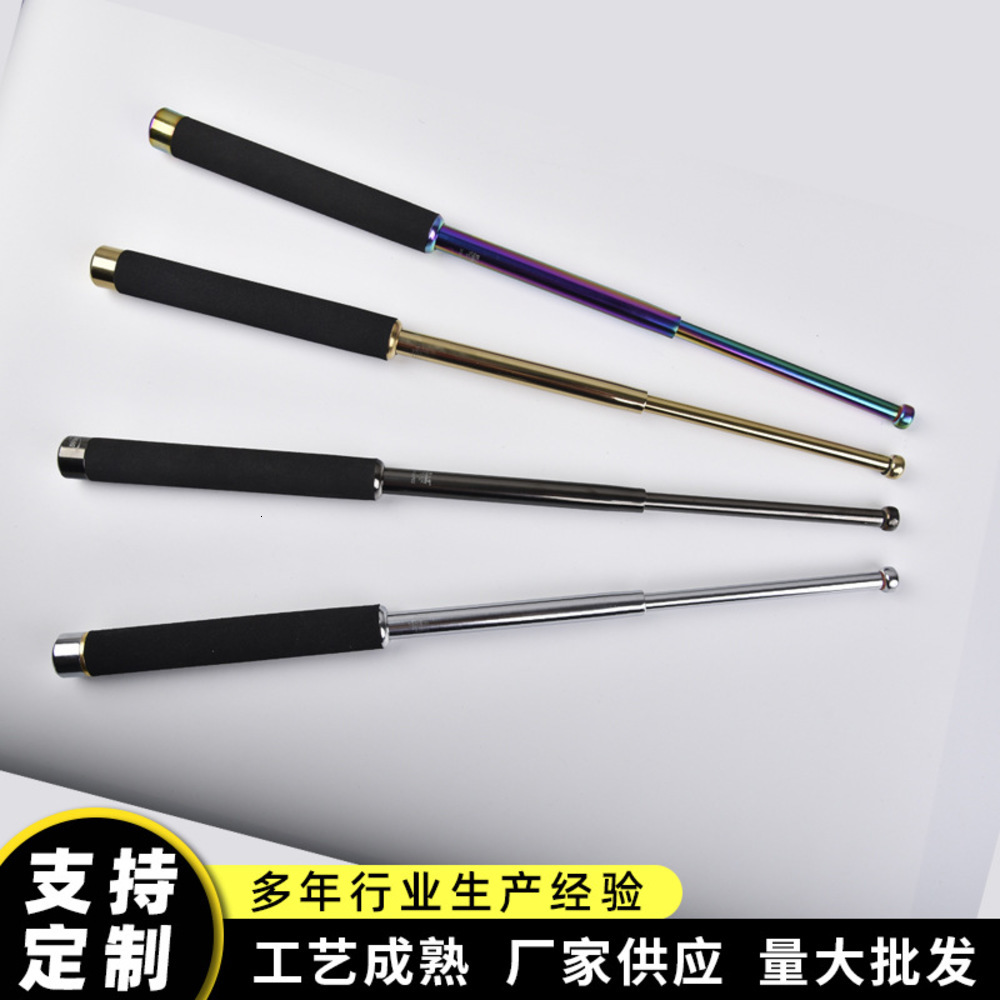 Three Section Stick Edc Designers Self Defense Articles Mechanical Foam Soft Handle Alloy Steel Quenching Process 0AIY
Three Section Stick Edc Designers Self Defense Articles Mechanical Foam Soft Handle Alloy Steel Quenching Process 0AIY