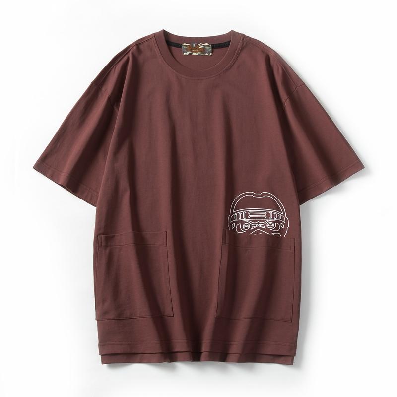 Men's T-Shirts Printing High Quality Fashion Sales Men's Summer Round Neck Short Sleeve T-shirt White Brown Flame Top BP12503Men's
Men's T-Shirts Printing High Quality Fashion Sales Men's Summer Round Neck Short Sleeve T-shirt White Brown Flame Top BP12503Men's