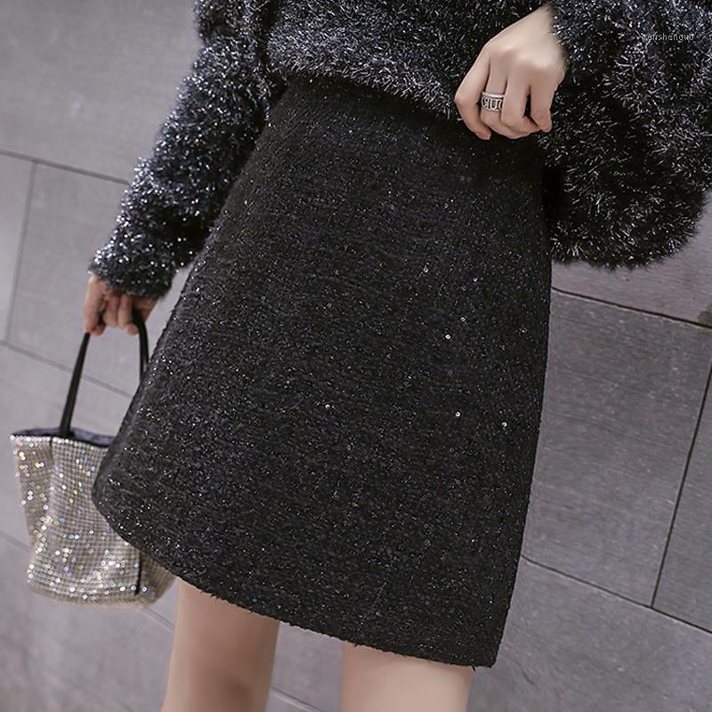 Skirts Women 2022 Spring Autumn Tweed Wool Chic Skirt Female Elegant Jupe Femme Cute Bottoms For Ladies A Line Short Mini G16, Black
Skirts Women 2022 Spring Autumn Tweed Wool Chic Skirt Female Elegant Jupe Femme Cute Bottoms For Ladies A Line Short Mini G16, Black