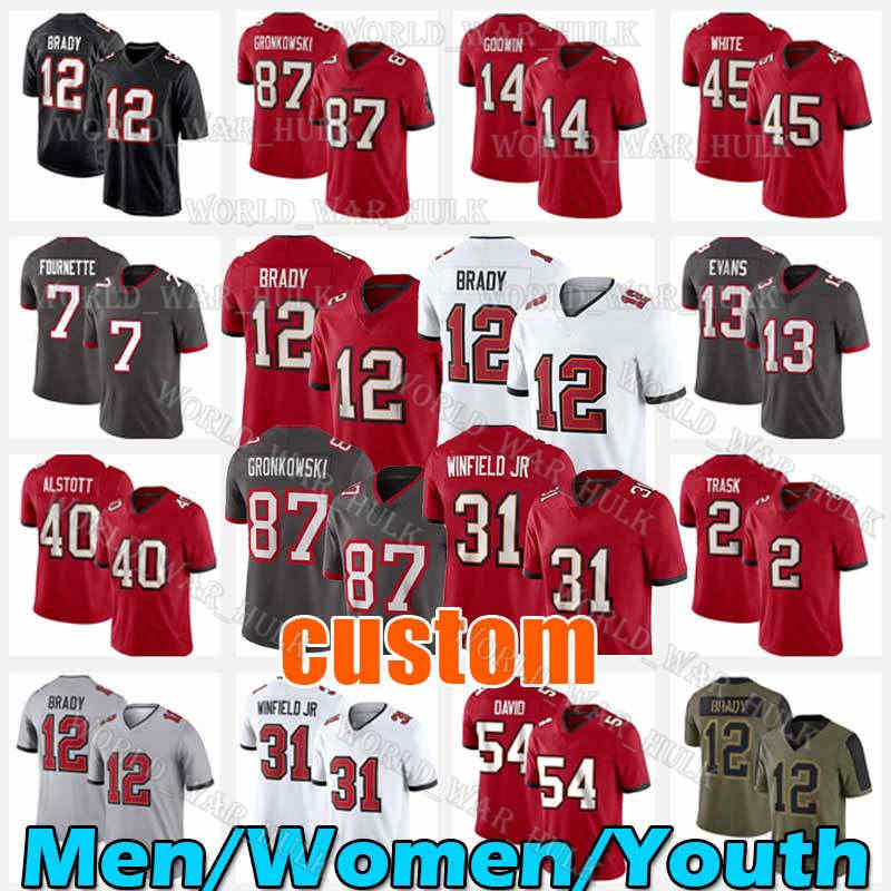 Tampa''Bay''Buccaneers''Tom Brady Football Jersey Fournette Rob Gronkowski Logan Hall Mike Evans Lavonte David Chris Godwin Tristan Wirfs Devin White, Men custom jersey(haidao)+patch
Tampa''Bay''Buccaneers''Tom Brady Football Jersey Fournette Rob Gronkowski Logan Hall Mike Evans Lavonte David Chris Godwin Tristan Wirfs Devin White, Men custom jersey(haidao)+patch