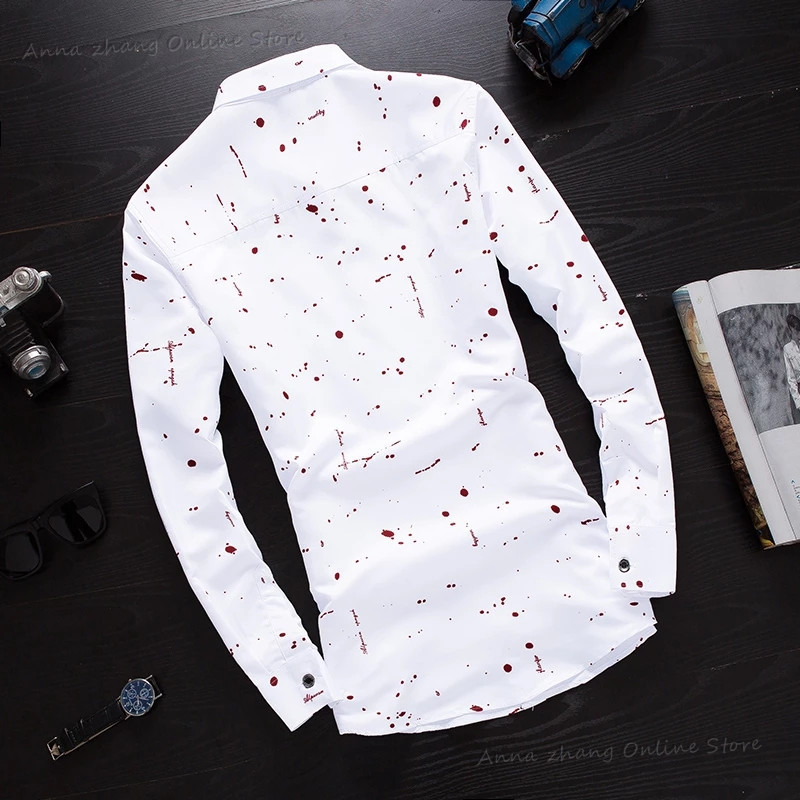 Man blouse High Quality Wholesale Autumn Spring Summer Selling Men's Fashion Casual Work Shirts 220322