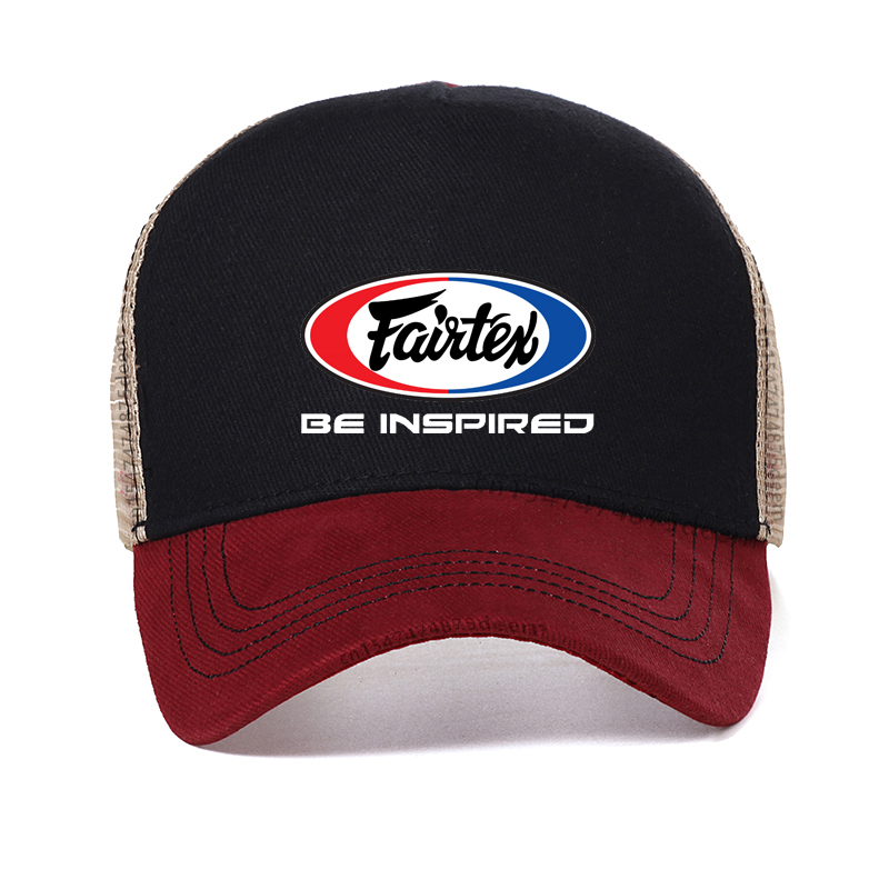 New Fairtex Kickboxing Muay Thai men Baseball Cap FAIRTEX BE INSPIRED Man Women Summer mesh ventilation hat snapback gorras, Red
New Fairtex Kickboxing Muay Thai men Baseball Cap FAIRTEX BE INSPIRED Man Women Summer mesh ventilation hat snapback gorras, Red