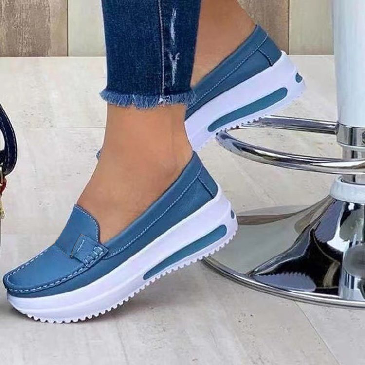 Spring Platform Comfortable Women's Sneakers Fashion Lace Up Casual Little White Shoes Women Increase Vulcanize Shoes 220318