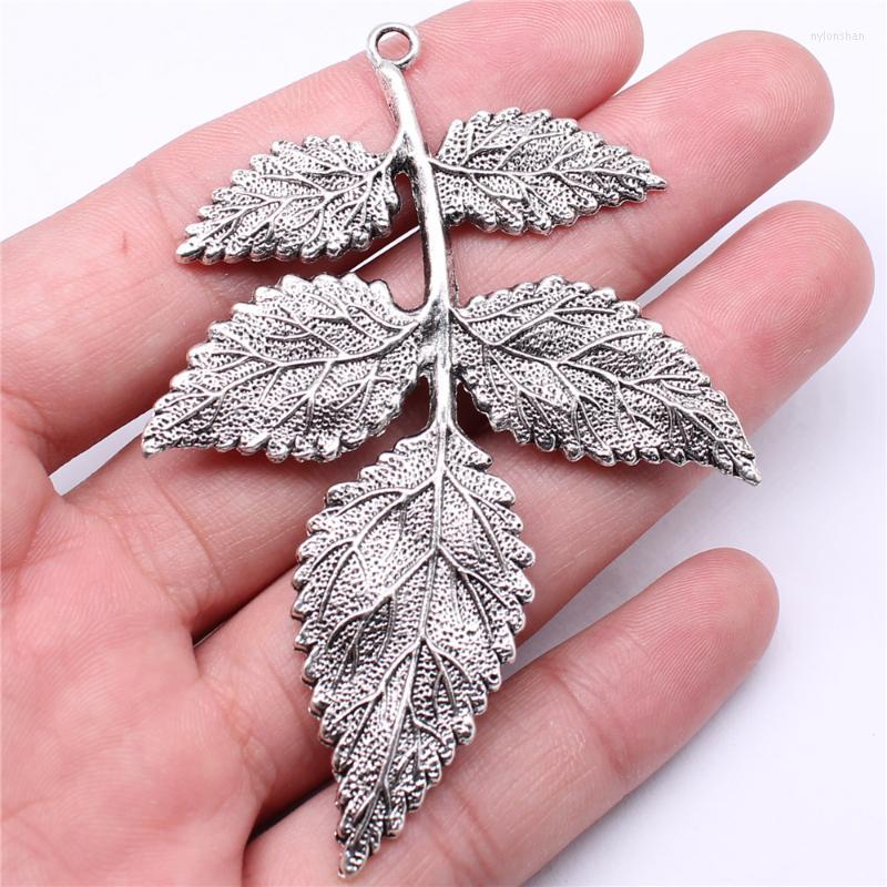 Charms 1pcs 79x56mm Vintage Leaf Branch Pendants Charm Jewelry Making 2 Colors Big BranchCharms
Charms 1pcs 79x56mm Vintage Leaf Branch Pendants Charm Jewelry Making 2 Colors Big BranchCharms
