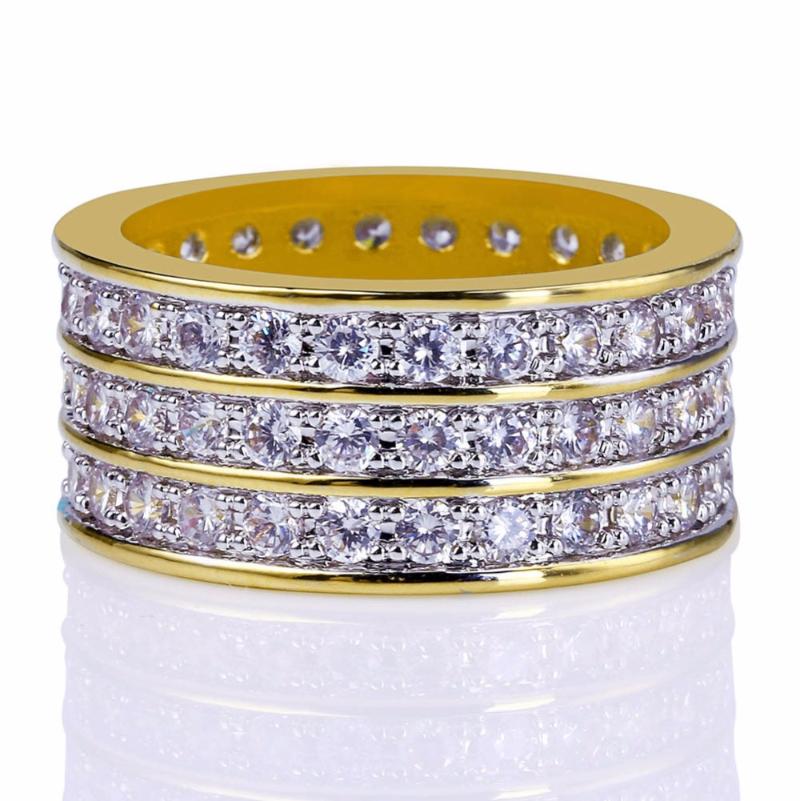 Cluster Rings Bling Out Full Rhinestone Pave Luxury Men Gold Color Brass Material CZ Stone Round For Hip Hop JewelryCluster ClusterCluster
Cluster Rings Bling Out Full Rhinestone Pave Luxury Men Gold Color Brass Material CZ Stone Round For Hip Hop JewelryCluster ClusterCluster