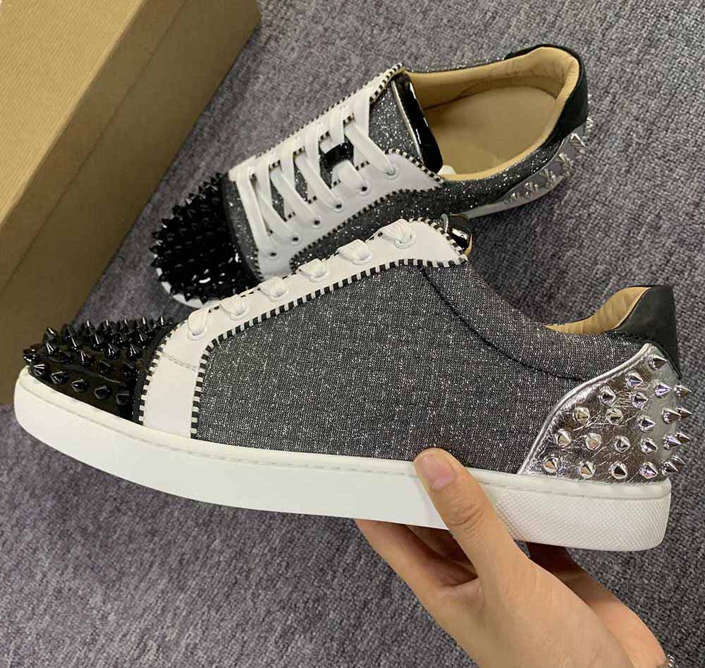 Men's casual shoes junior spiked low-top sneakers red botoms homme shoe seavaste 2 orlato studded platform trainers Walking flat, 10
Men's casual shoes junior spiked low-top sneakers red botoms homme shoe seavaste 2 orlato studded platform trainers Walking flat, 10