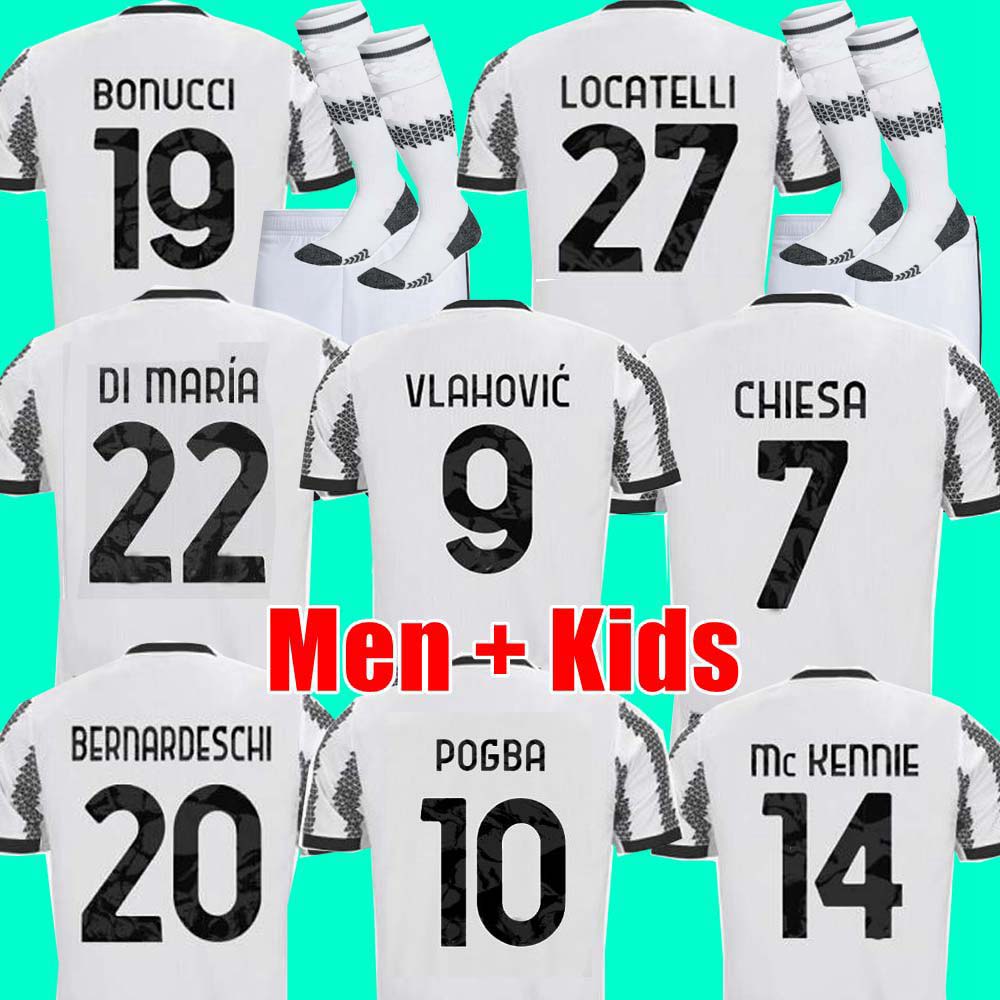 22 23 POGBA soccer jerseys DI MARIA VLAHOVIC CHIESA LOCATELLI MORATA DE LIGT KEAN Maglia da calcio 2022 2023 men kids kit set football shirt Juventus, Away kids
22 23 POGBA soccer jerseys DI MARIA VLAHOVIC CHIESA LOCATELLI MORATA DE LIGT KEAN Maglia da calcio 2022 2023 men kids kit set football shirt Juventus, Away kids