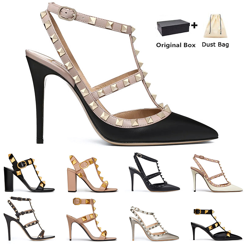 2022 Rockstud designer womens high heels dress shoes sunmmer patent leather rivets pointed toe Peep-toes sandals sexy stiletto heel luxurys lady matte rivets pumps, Number.19
2022 Rockstud designer womens high heels dress shoes sunmmer patent leather rivets pointed toe Peep-toes sandals sexy stiletto heel luxurys lady matte rivets pumps, Number.19