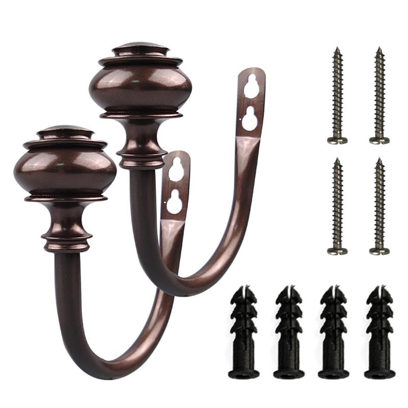 Other Home Decor 1pair Living Room Hardware U Shaped Hooks Easy Install With Screws Bedroom Drapery Wall Mounted Iron Curtain Holdback
Other Home Decor 1pair Living Room Hardware U Shaped Hooks Easy Install With Screws Bedroom Drapery Wall Mounted Iron Curtain Holdback