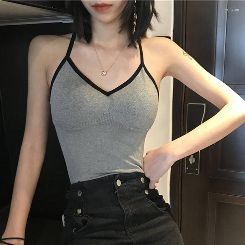 Women's Tanks & Camis Sling Women Top Vest Bra Comfortable Girls Tank Undies Clothes Base Camisole Female Summer Tops Cami Femme, Black
Women's Tanks & Camis Sling Women Top Vest Bra Comfortable Girls Tank Undies Clothes Base Camisole Female Summer Tops Cami Femme, Black