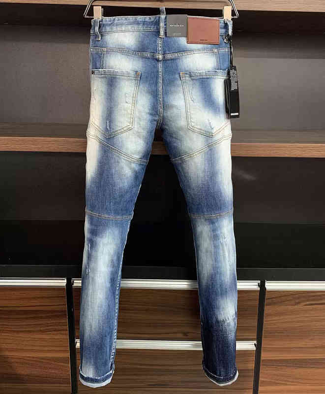 DSQSURY Jeans Mens Luxury Designer Skinny Ripped Cool Guy Causal Hole Denim Fashion Brand Fit Men Washed Pants
DSQSURY Jeans Mens Luxury Designer Skinny Ripped Cool Guy Causal Hole Denim Fashion Brand Fit Men Washed Pants