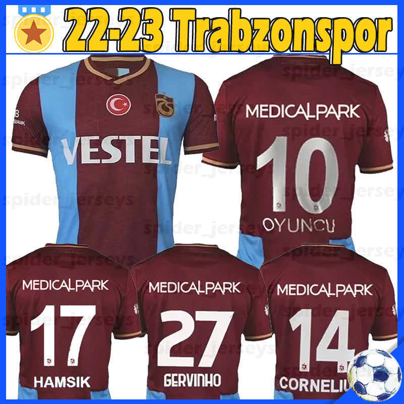 22/23 Trabzonspor soccer jersey 2022 2023 HAMSIK ABDULKADIR GERVINHO DJANINY A. NWAKAEME CORNELIUS special Version, 22-23 special
22/23 Trabzonspor soccer jersey 2022 2023 HAMSIK ABDULKADIR GERVINHO DJANINY A. NWAKAEME CORNELIUS special Version, 22-23 special
