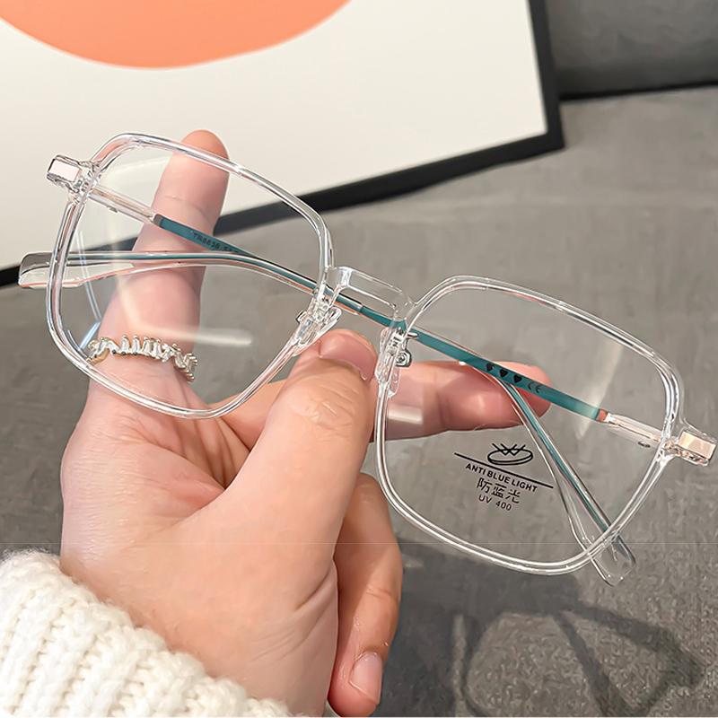 Sunglasses Fashion Transparent Metal Oversized Glasses Blue Light Blocking Men Vintage Square Frame Optical Spectacles Eyeglasse
Sunglasses Fashion Transparent Metal Oversized Glasses Blue Light Blocking Men Vintage Square Frame Optical Spectacles Eyeglasse