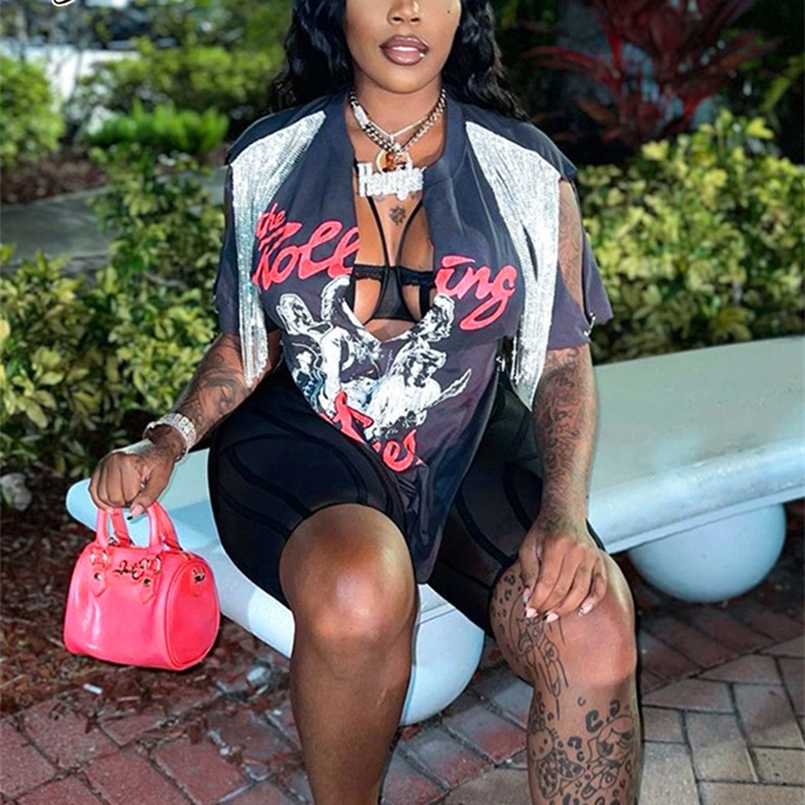 Joskaa Women Tassel T shirt Printed Tops V Neck Short Sleeve Y2K Punk Dance Top Party T Shirt Casual Street Wear Design 220728, Pink
Joskaa Women Tassel T shirt Printed Tops V Neck Short Sleeve Y2K Punk Dance Top Party T Shirt Casual Street Wear Design 220728, Pink