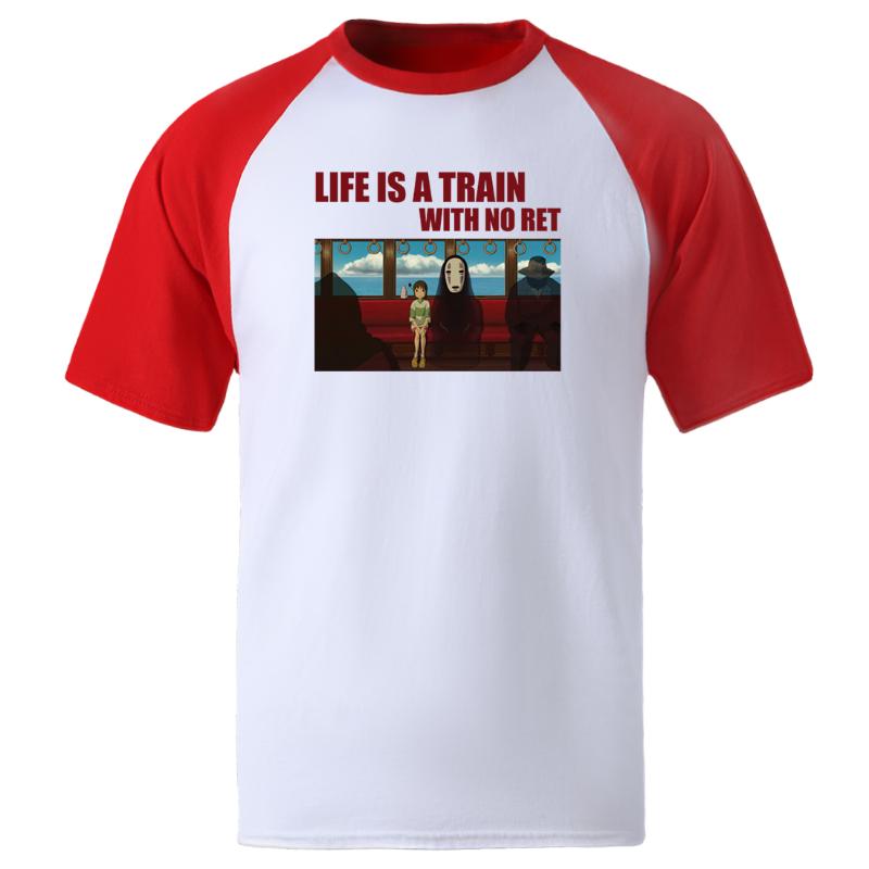 Men' T-Shirts No Face Man And Chihiro Male Tee Shirts 2022 Summer Fashion Clothes Streetwear Harajuku Tshirts Raglan Sleeve Retro Men, Black 6
Men' T-Shirts No Face Man And Chihiro Male Tee Shirts 2022 Summer Fashion Clothes Streetwear Harajuku Tshirts Raglan Sleeve Retro Men, Black 6