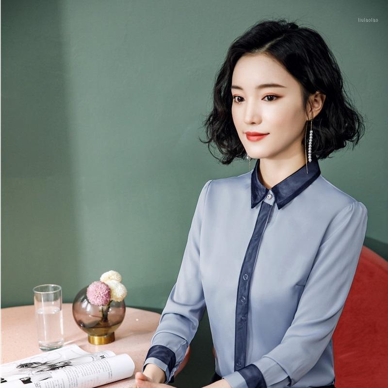 Women' Blouses & Shirts 2022 Spring Autumn Long Sleeve OL Styles And For Women Business Work Wear Female Blouse Tops Clothes Blusas, Bluish grey
Women' Blouses & Shirts 2022 Spring Autumn Long Sleeve OL Styles And For Women Business Work Wear Female Blouse Tops Clothes Blusas, Bluish grey