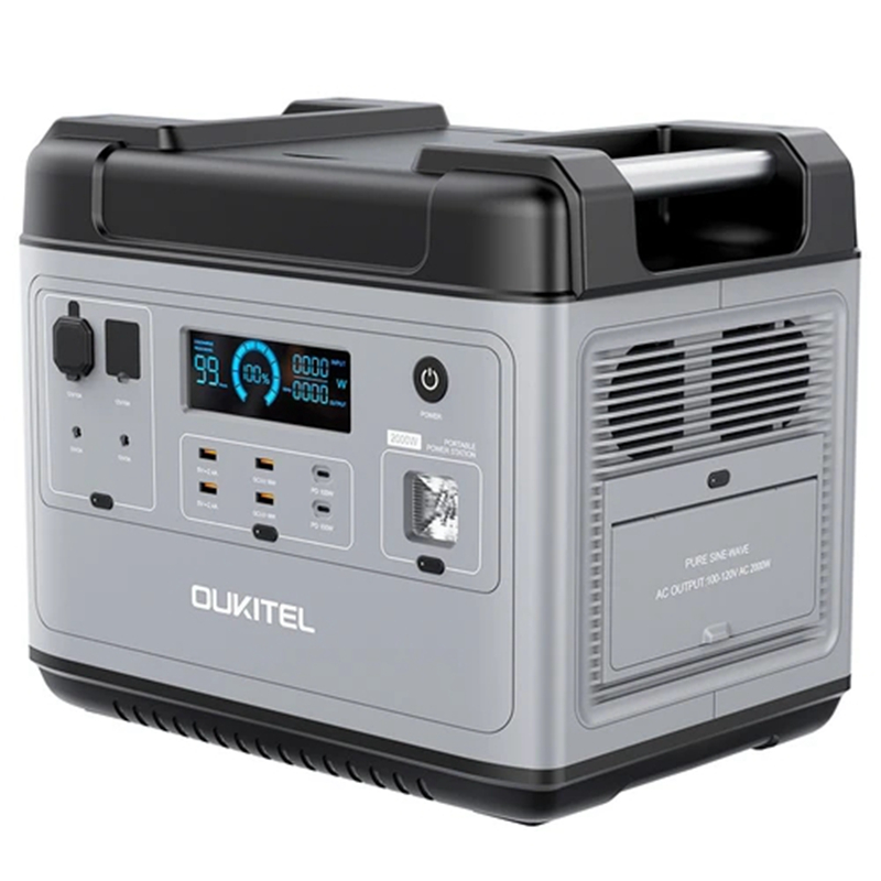 OUKITEL P2001 Ultimate 2000Wh Portable Power Station 2000W with Super Fast Recharge for Outdoor Indoor Workshop
OUKITEL P2001 Ultimate 2000Wh Portable Power Station 2000W with Super Fast Recharge for Outdoor Indoor Workshop