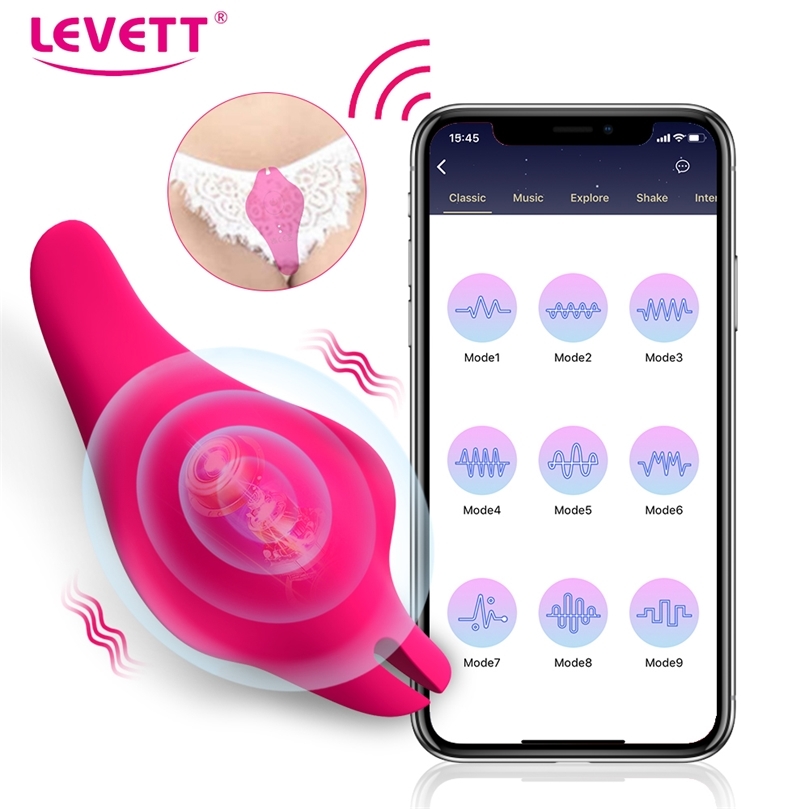 Wearable Clitoral Vibrator APP Remote Control Vibrator For Women Adult Sex Toys for Women Dildo Panty Clitoral Stimulate Sexshop 220330