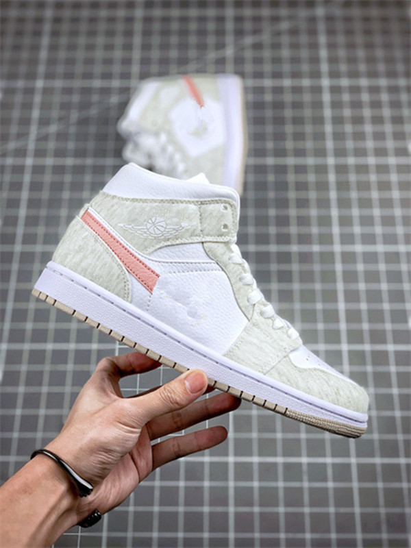 Designer Shoes Top Quality Suede Leather Basketball Jumpman 1s Mid Trainers Grey White Light/Bright Pink Women Outdoor Trainers Sports Original
Designer Shoes Top Quality Suede Leather Basketball Jumpman 1s Mid Trainers Grey White Light/Bright Pink Women Outdoor Trainers Sports Original