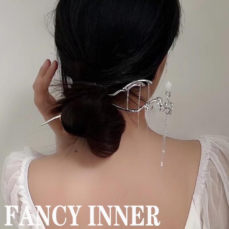 Hair Clips & Barrettes Vintage Hairpin Stick Chinese Simple Opal Distortion Irregular Tassel Metal Headwear Accessories For WomenHair
Hair Clips & Barrettes Vintage Hairpin Stick Chinese Simple Opal Distortion Irregular Tassel Metal Headwear Accessories For WomenHair