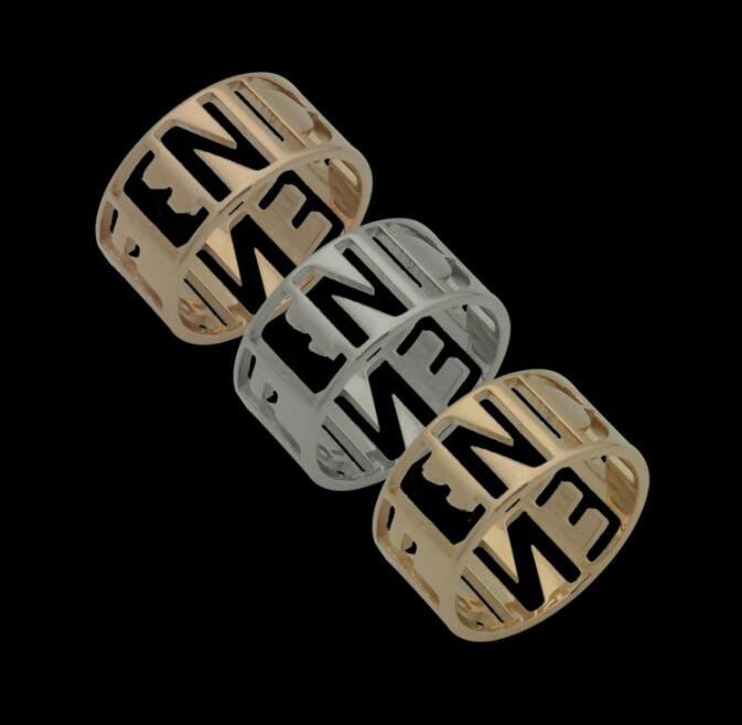 2023 design Top Quality Extravagant black white hollow Ring Gold Silver Rose Stainless Steel letter Rings Fashion Women men wedding Jewelry boy girl Party size 6 7 8 9
2023 design Top Quality Extravagant black white hollow Ring Gold Silver Rose Stainless Steel letter Rings Fashion Women men wedding Jewelry boy girl Party size 6 7 8 9
