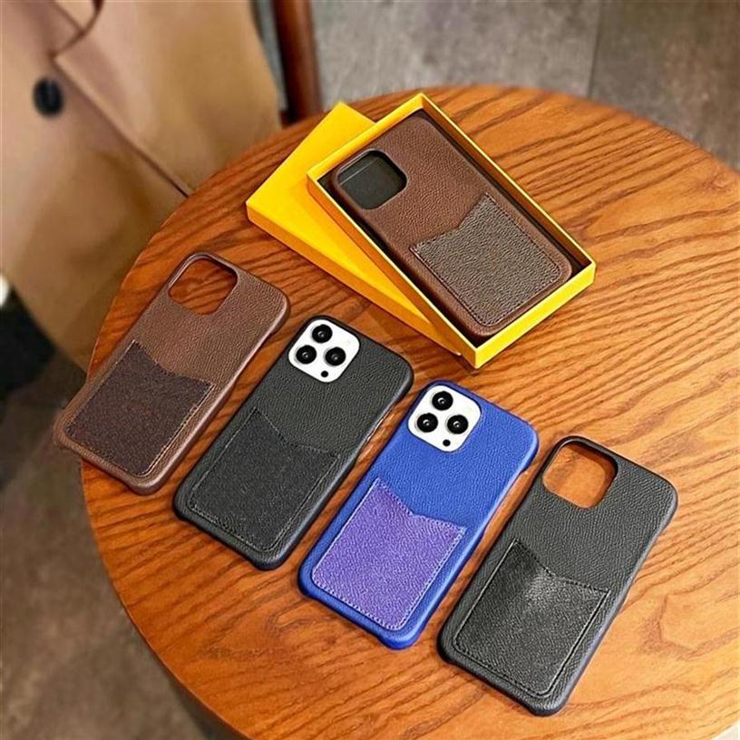 Leather Card Holder Phone Cases For Iphone 13 Pro Max i 12 11 XS XSmax XR 8 7Plus Designer Fashion Lychee Print Brown Flower Card 302Q, 4# l brown plaid +logo
Leather Card Holder Phone Cases For Iphone 13 Pro Max i 12 11 XS XSmax XR 8 7Plus Designer Fashion Lychee Print Brown Flower Card 302Q, 4# l brown plaid +logo