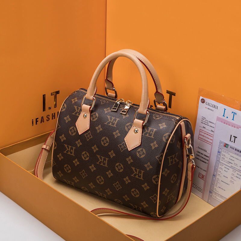 Top quality Luxury Bags Women Cross Travel Body Designers handbag Shoulder Classic Genuine Leather Speedy Tote Messenger Handbags 30cm bag