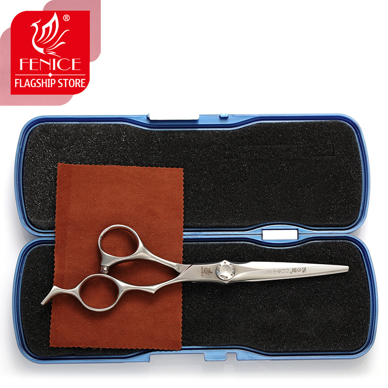 Fenice 6.0 inch Hairdressing Scissors Shears Hair Cutting Professional JP VG10 Steel for Barber shop 220317