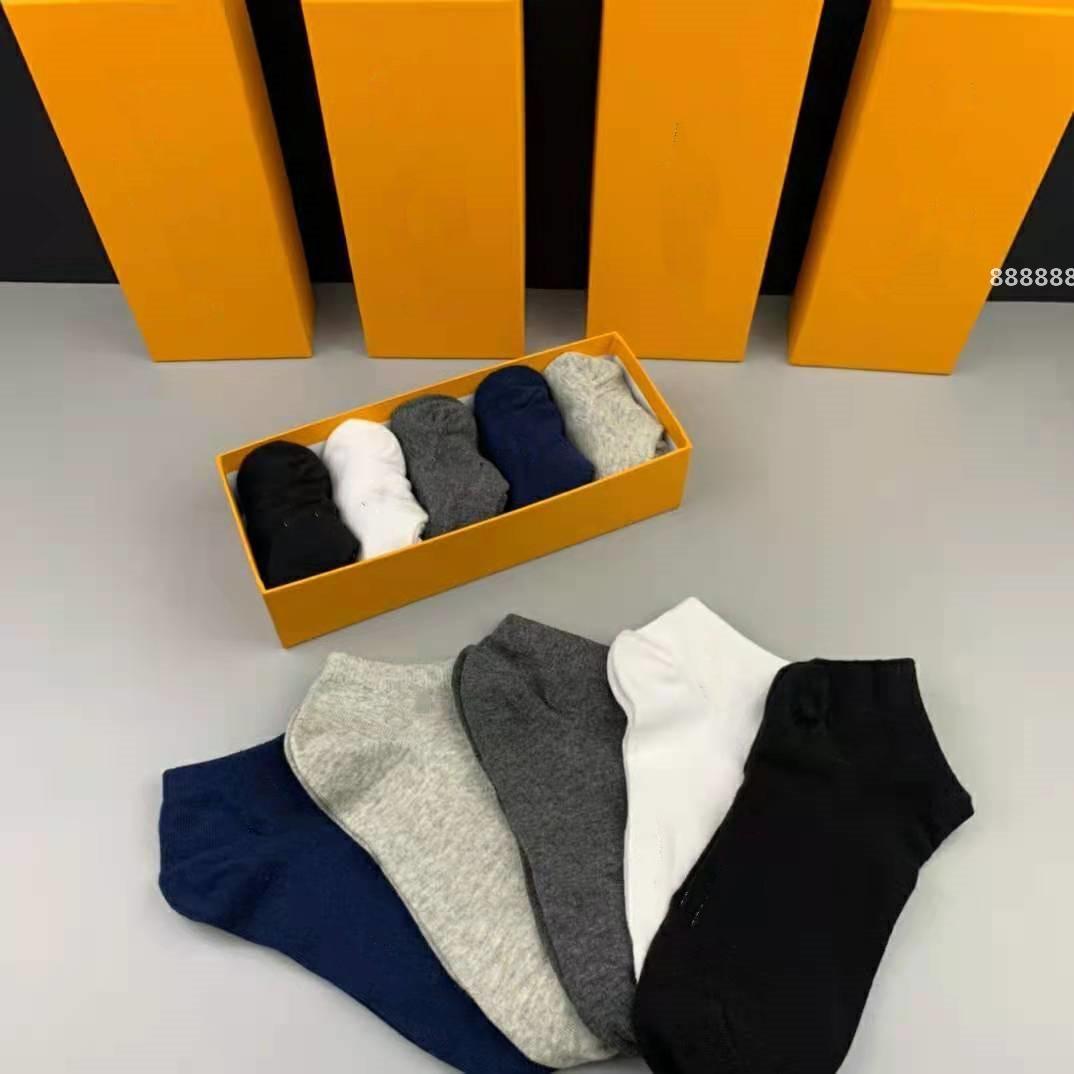 2022 Men and Women Fashion Sock The Global Brands Short Socks Students Business People Comfortable Cotton Calzini Mens Sockss, A box of five pairs
2022 Men and Women Fashion Sock The Global Brands Short Socks Students Business People Comfortable Cotton Calzini Mens Sockss, A box of five pairs