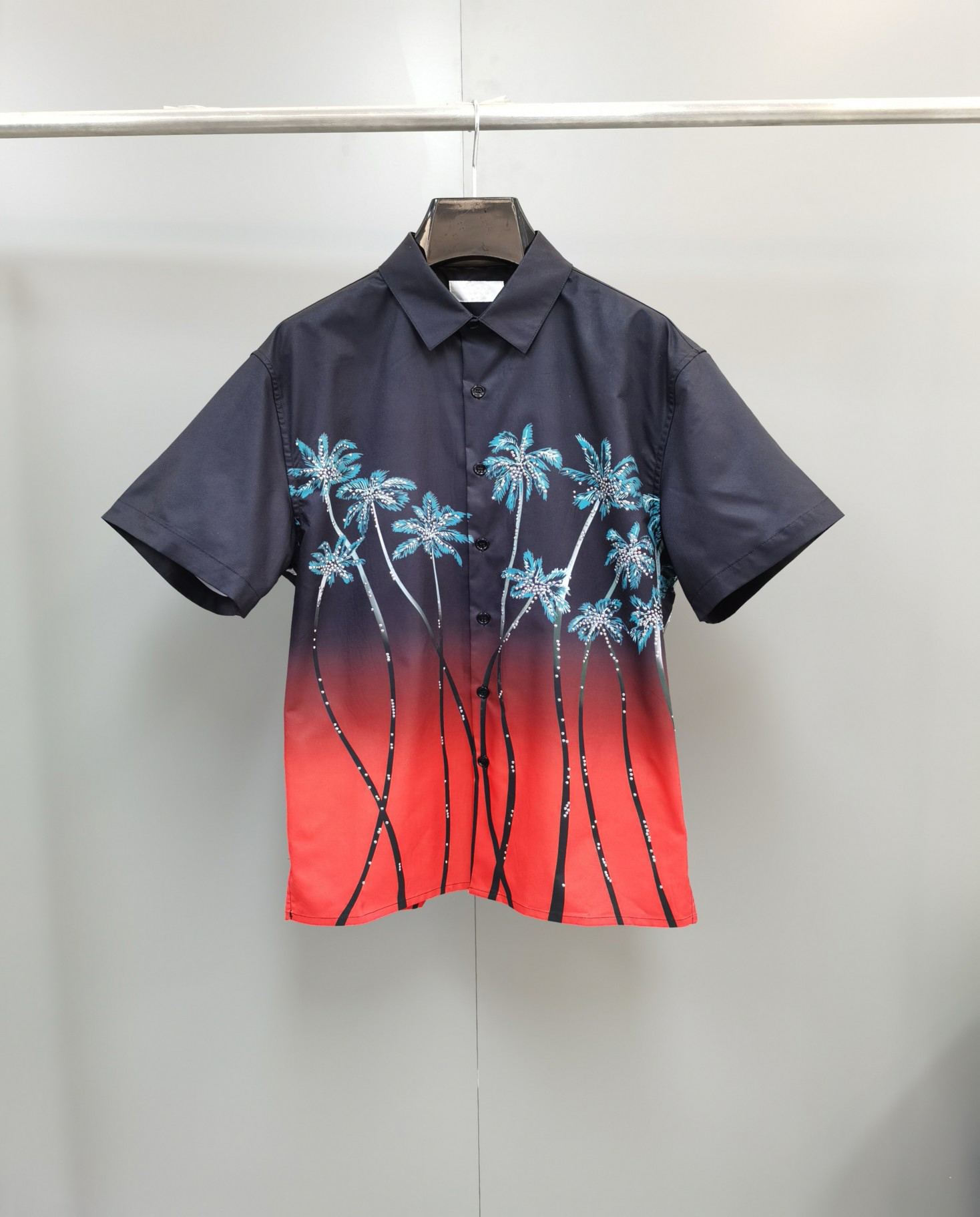 The latest summer luxury designer shirt ~ US size loose edition fashion high-quality palm tree print design mens single-breasted short-sleeved shirt, Multi
The latest summer luxury designer shirt ~ US size loose edition fashion high-quality palm tree print design mens single-breasted short-sleeved shirt, Multi