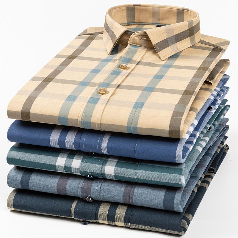 Men's Casual Shirts Men's Plaid Long Sleeve Shirt 2022 Pocket Design Button Stretch Comfort Standard FitMen's, Q2
Men's Casual Shirts Men's Plaid Long Sleeve Shirt 2022 Pocket Design Button Stretch Comfort Standard FitMen's, Q2