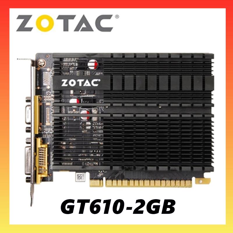 

Graphics Cards Video Card GeForce GT610 1GB 2GB 64Bit GDDR3 Original 1GD3 2GD3 Dvi VGA PCI-E GPU Map For NVIDIAGraphics
