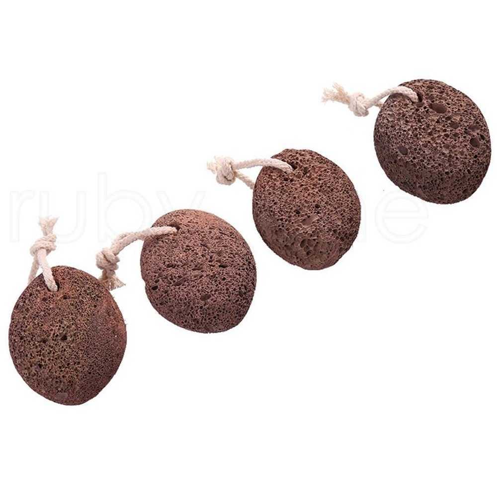 Natural Exfoliator Foot Stone Dead Skin Remover Pumice Stone Feet Care Foot SPA Natural Volcano Pedicure Tool Foot Massager Stone