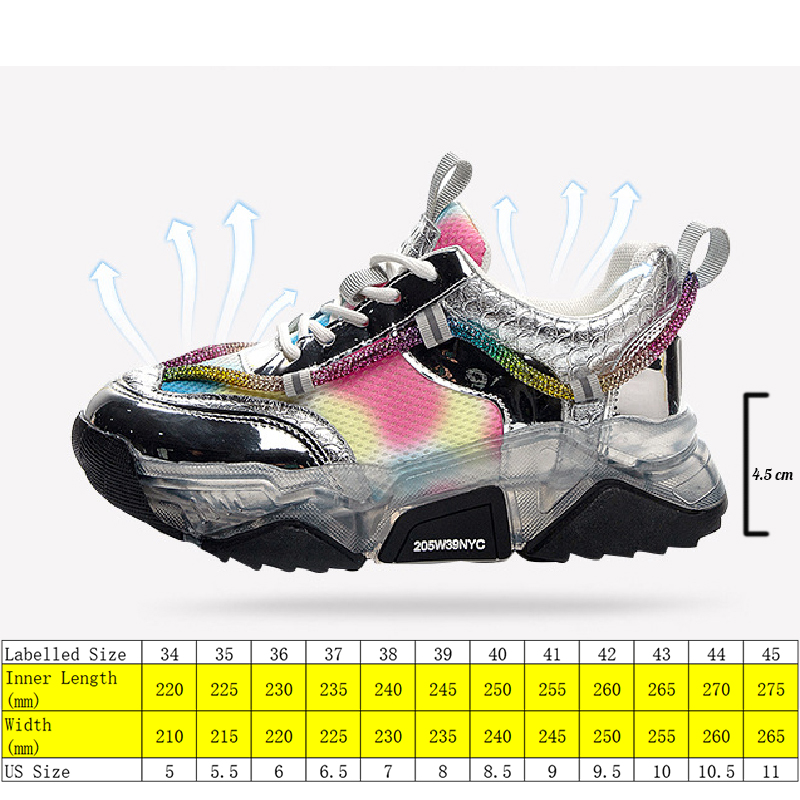 Genuine Leather Women Fashion Sneakers Chunky Shoes Breathable Comfortable Women Casual Shoes 4.5cm Platform Wegde Shoes, Black
Genuine Leather Women Fashion Sneakers Chunky Shoes Breathable Comfortable Women Casual Shoes 4.5cm Platform Wegde Shoes, Black