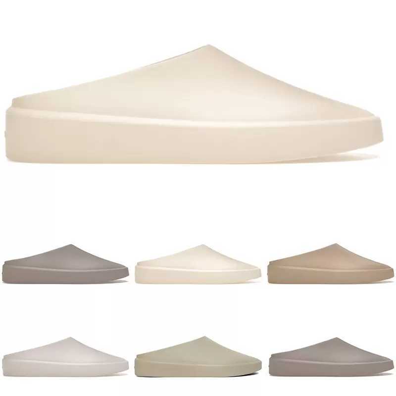 2025 NEW Women Men FEARs of GOD The California Slip-On Slide Pillow Slippers Beach Shoes Al Cement Concrete Blush Oat Cream Flats Sandals Mule Casual 
