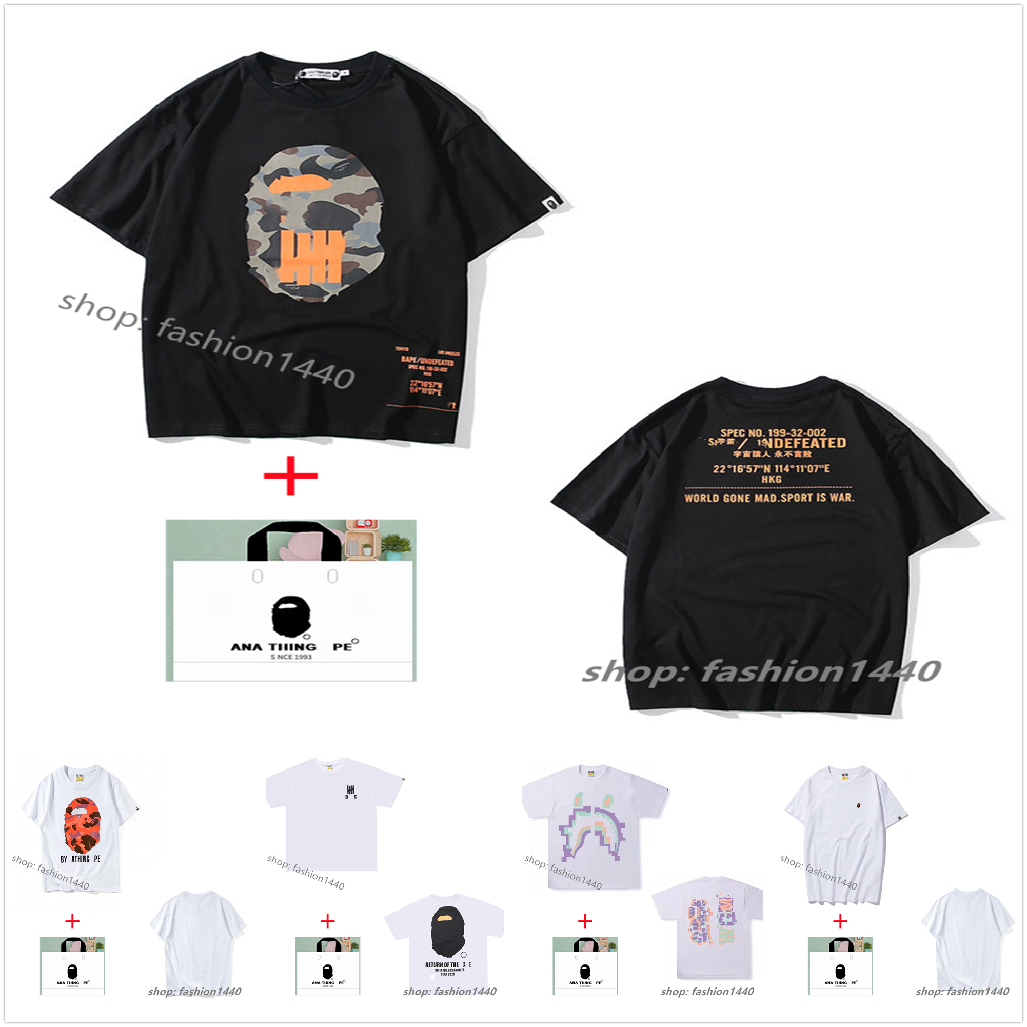 ape men t shirt mens designer t shirts women tshirt tee clothes shark luminous Reflective Fleeces camouflage cartoon print Star stitching t-shirt Anti-Pilling D08, 1 pcs button
ape men t shirt mens designer t shirts women tshirt tee clothes shark luminous Reflective Fleeces camouflage cartoon print Star stitching t-shirt Anti-Pilling D08, 1 pcs button