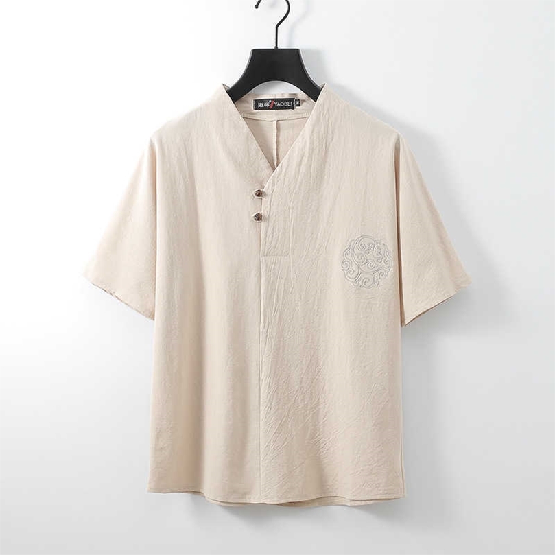 Linen Shirts Men Summer Casual Cotton Short Sleeve Oversize Big Size Large 9xl 8XL Plus 7XL 6xl V Neck Male Chinese Shirts 210701, White
Linen Shirts Men Summer Casual Cotton Short Sleeve Oversize Big Size Large 9xl 8XL Plus 7XL 6xl V Neck Male Chinese Shirts 210701, White