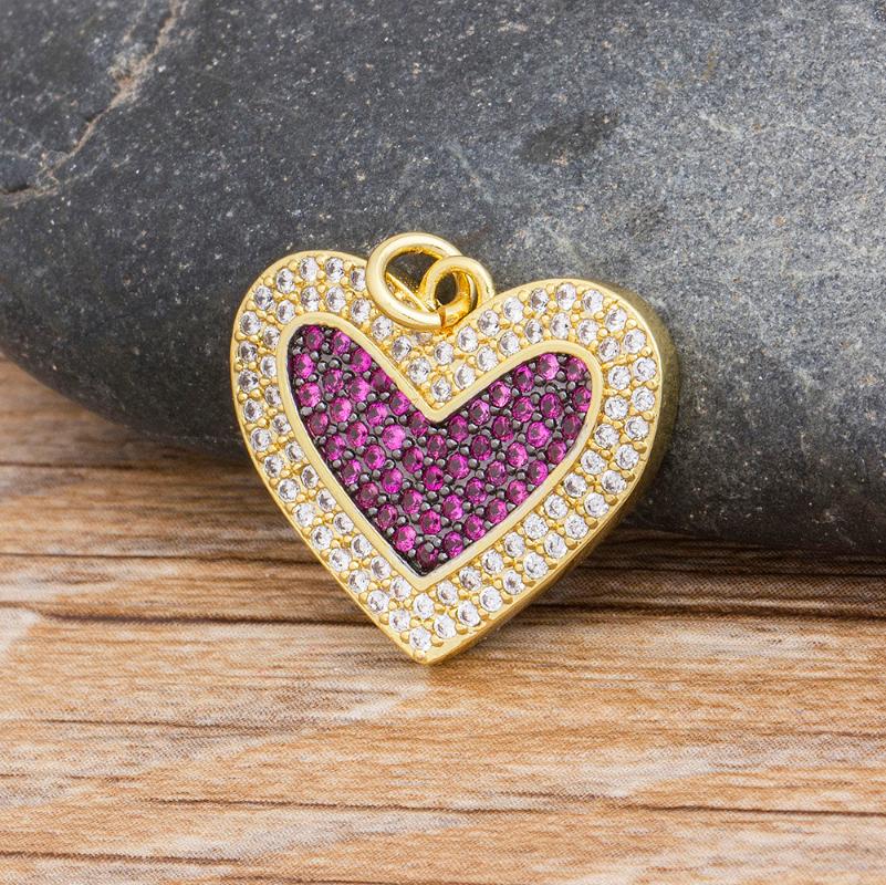 Pendant Necklaces Diy Jewelry Cubic Zirconia Copper Charm Necklace Purple Heart Pendants Earrings Accessories For Women Fashion Hand MadePen
Pendant Necklaces Diy Jewelry Cubic Zirconia Copper Charm Necklace Purple Heart Pendants Earrings Accessories For Women Fashion Hand MadePen