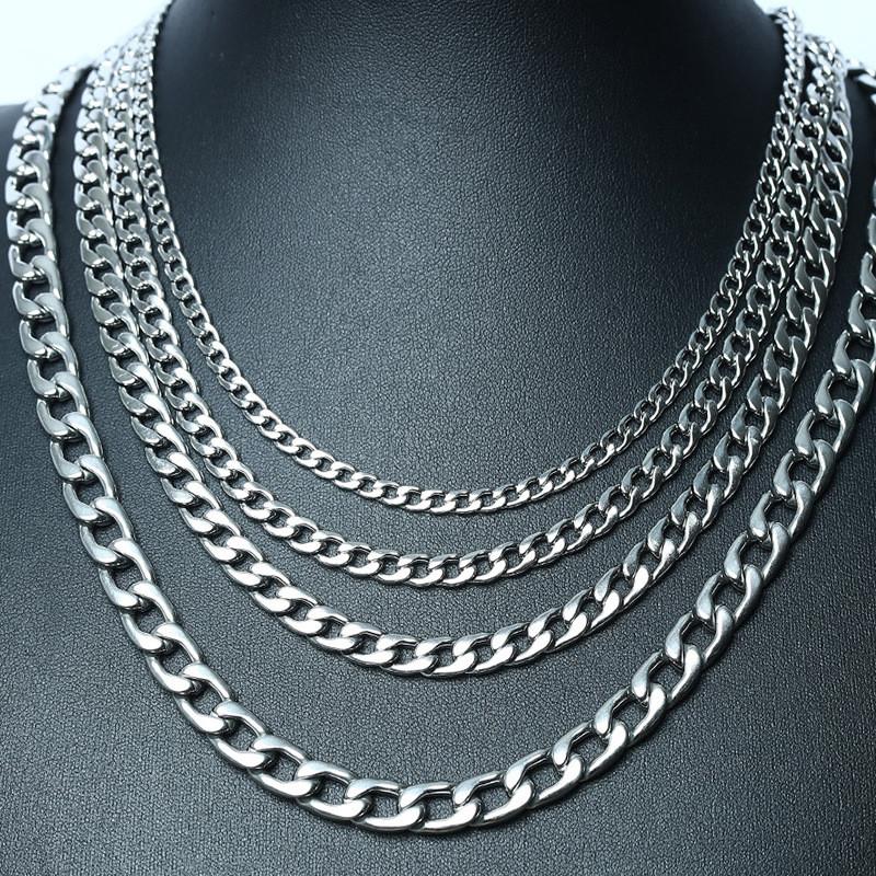Chains Modyle Stylish Figaro Link Chain Necklaces For Men Solid Gold Silver Color Stainless Steel Hip Hop Male JewelryChains
Chains Modyle Stylish Figaro Link Chain Necklaces For Men Solid Gold Silver Color Stainless Steel Hip Hop Male JewelryChains