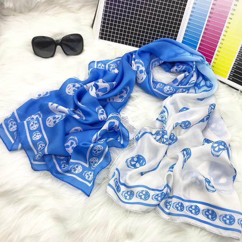Scarves Women Gradient Skull Print Silk Scarfs Shawls For Ladies Headband Foulard Chiffon Echarpe Designer BandanaScarves ScarvesScarves
Scarves Women Gradient Skull Print Silk Scarfs Shawls For Ladies Headband Foulard Chiffon Echarpe Designer BandanaScarves ScarvesScarves